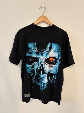Primitive x Terminator 2 T-800 Skull Graphic T-Shirt Men's L